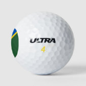 Vlag van de Salomonseilanden Golfballen (Logo)