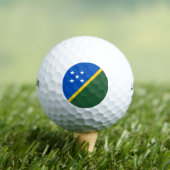 Vlag van de Salomonseilanden Golfballen (Insitu Shirt)