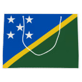 Vlag van de Salomonseilanden Groot Cadeauzakje (Voorkant)