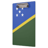 vlag van de Salomonseilanden Klembord (Links)