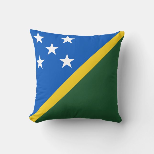 Vlag van de Salomonseilanden Kussen (Voorkant)