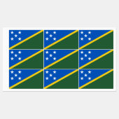 Vlag van de Salomonseilanden Labels (Vel)