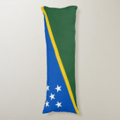 Vlag van de Salomonseilanden Lichaamskussen (Voorkant Verticaal)
