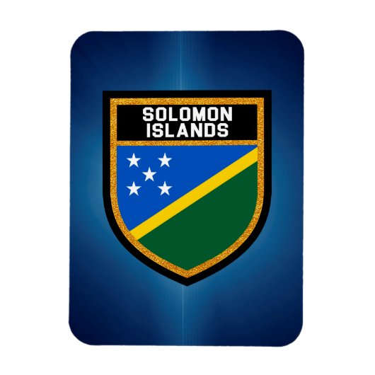 vlag van de Salomonseilanden Magneet (Verticaal)