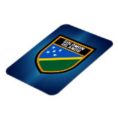 vlag van de Salomonseilanden Magneet (Linkerzijde)