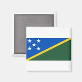 vlag van de Salomonseilanden Magneet (Voorkant / Achterkant)