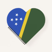 vlag van de Salomonseilanden Notitieboek (Voorkant)