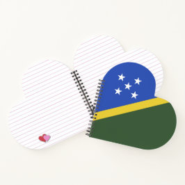 vlag van de Salomonseilanden Notitieboek