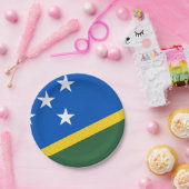 vlag van de Salomonseilanden Papieren Bordje (Feest)