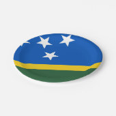 vlag van de Salomonseilanden Papieren Bordje (Gekanteld)