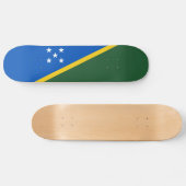 Vlag van de Salomonseilanden Persoonlijk Skateboard (Horizontaal)