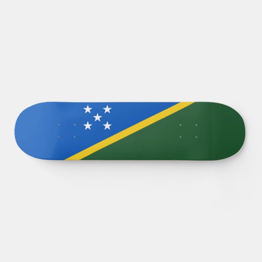 Vlag van de Salomonseilanden Persoonlijk Skateboard (Horizontaal)