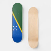 Vlag van de Salomonseilanden Persoonlijk Skateboard (Voorkant)