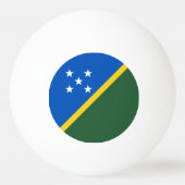 Vlag van de Salomonseilanden Pingpongbal (Achterkant)