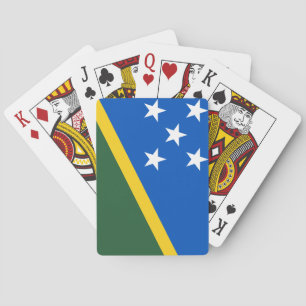 vlag van de Salomonseilanden Pokerkaarten