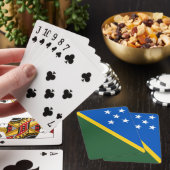 Vlag van de Salomonseilanden Pokerkaarten (Insitu)