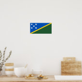 Vlag van de Salomonseilanden Poster (Keuken)