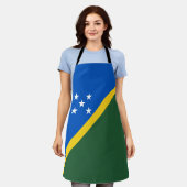 Vlag van de Salomonseilanden Schort (Gedragen)
