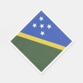 vlag van de Salomonseilanden Servet (Hoek)