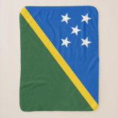 Vlag van de Salomonseilanden Sherpa Deken (Voorkant)
