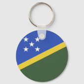 vlag van de Salomonseilanden Sleutelhanger (Voorkant)