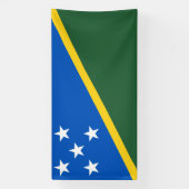 Vlag van de Salomonseilanden Spandoek (Verticaal)