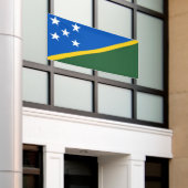 Vlag van de Salomonseilanden Spandoek (Buitenkant Gebouw)