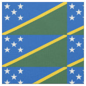 Vlag van de Salomonseilanden Stof (Close Up)