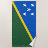 Vlag van de Salomonseilanden Strandlaken (Voorkant)