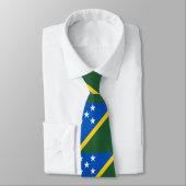 Vlag van de Salomonseilanden Stropdas (Gebonden)
