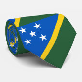 Vlag van de Salomonseilanden Stropdas (Opgerold)