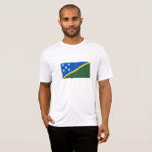Vlag van de Salomonseilanden T-shirt (Voorkant volledig)