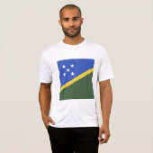 vlag van de Salomonseilanden T-shirt (Voorkant volledig)