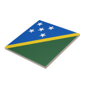 Vlag van de Salomonseilanden Tegeltje (Zijkant)