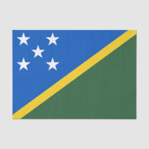 Vlag van de Salomonseilanden Tissuepapier