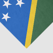 Vlag van de Salomonseilanden Tissuepapier (Detail)