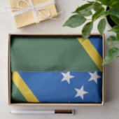 Vlag van de Salomonseilanden Tissuepapier (Geschenk)