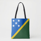 Vlag van de Salomonseilanden Tote Bag (Voorkant)