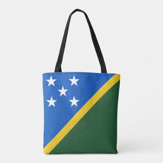 Vlag van de Salomonseilanden Tote Bag (Achterkant)