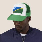 Vlag van de Salomonseilanden Trucker Pet (In situ)