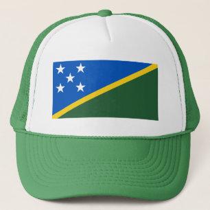 Vlag van de Salomonseilanden Trucker Pet