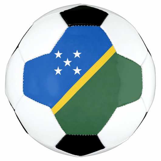 Vlag van de Salomonseilanden Voetbal (Voorkant)