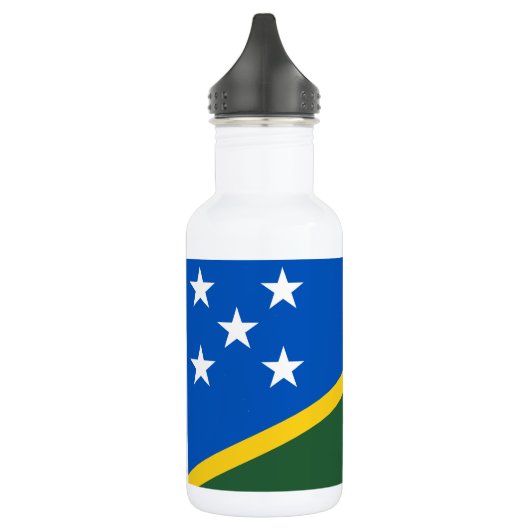 Vlag van de Salomonseilanden Waterfles (Links)