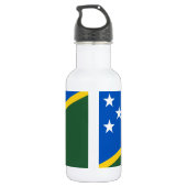 Vlag van de Salomonseilanden Waterfles (Achterkant)