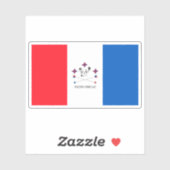 Vlag van de Seri of Comcac, Mexico Sticker (Vel)