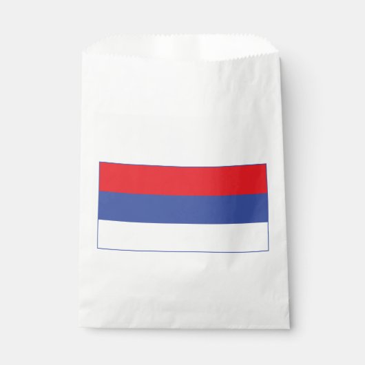 Vlag van de Servische Republiek Bedankzakje (Voorkant)