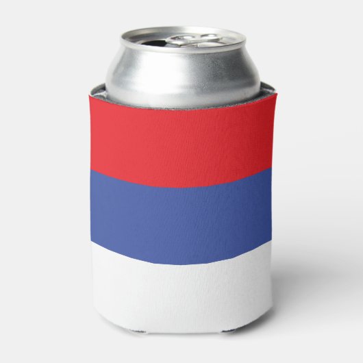 Vlag van de Servische Republiek Blikjeskoeler (Blikje Voorkant)