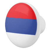 Vlag van de Servische Republiek Keramische Knop (Rechts)
