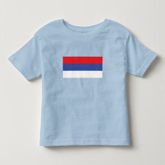 Vlag van de Servische Republiek Kinder Shirts (Voorkant)