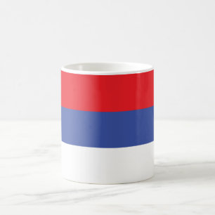 Vlag van de Servische Republiek Koffiemok